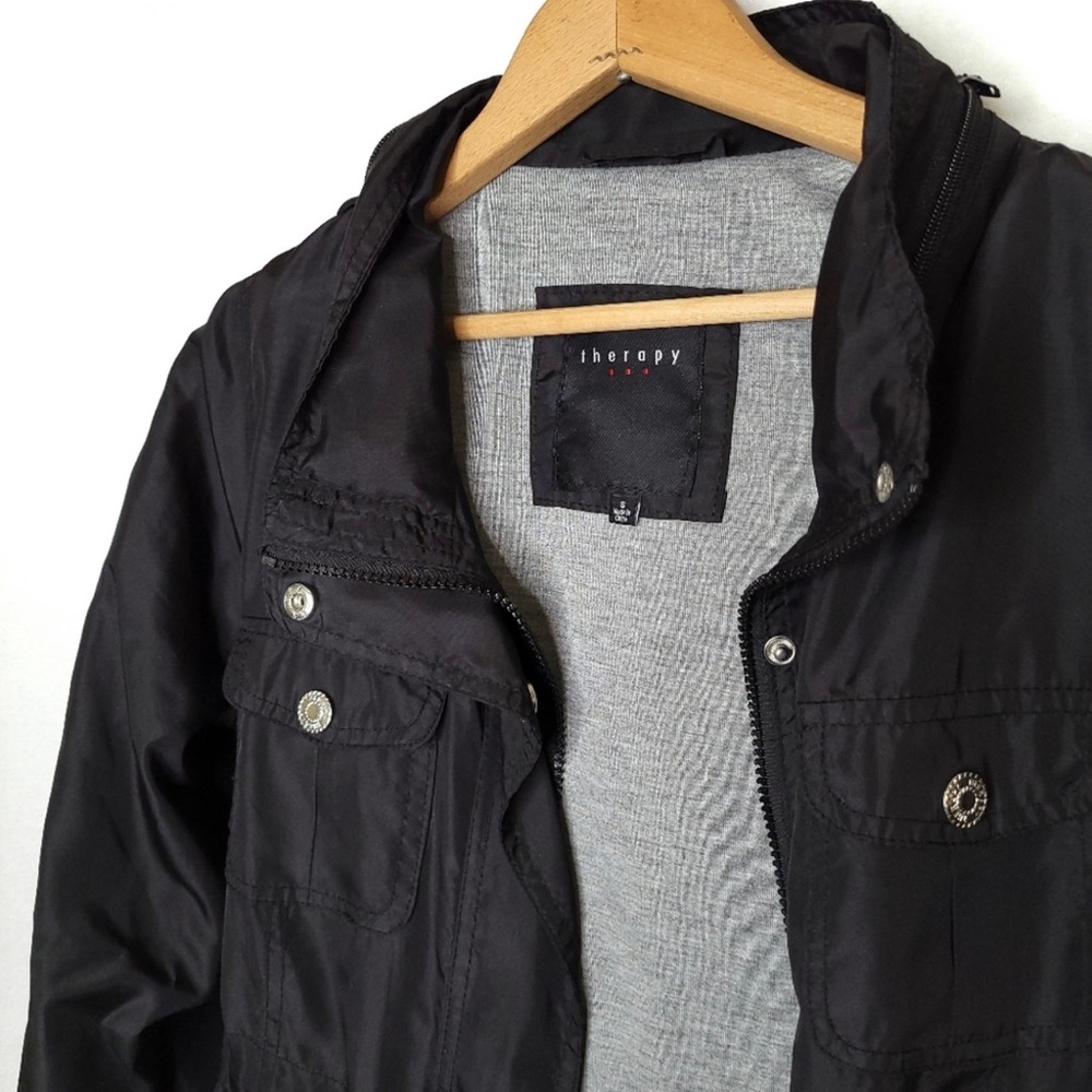 Therapy Lightweight Utility Jacket Size Small - image 2